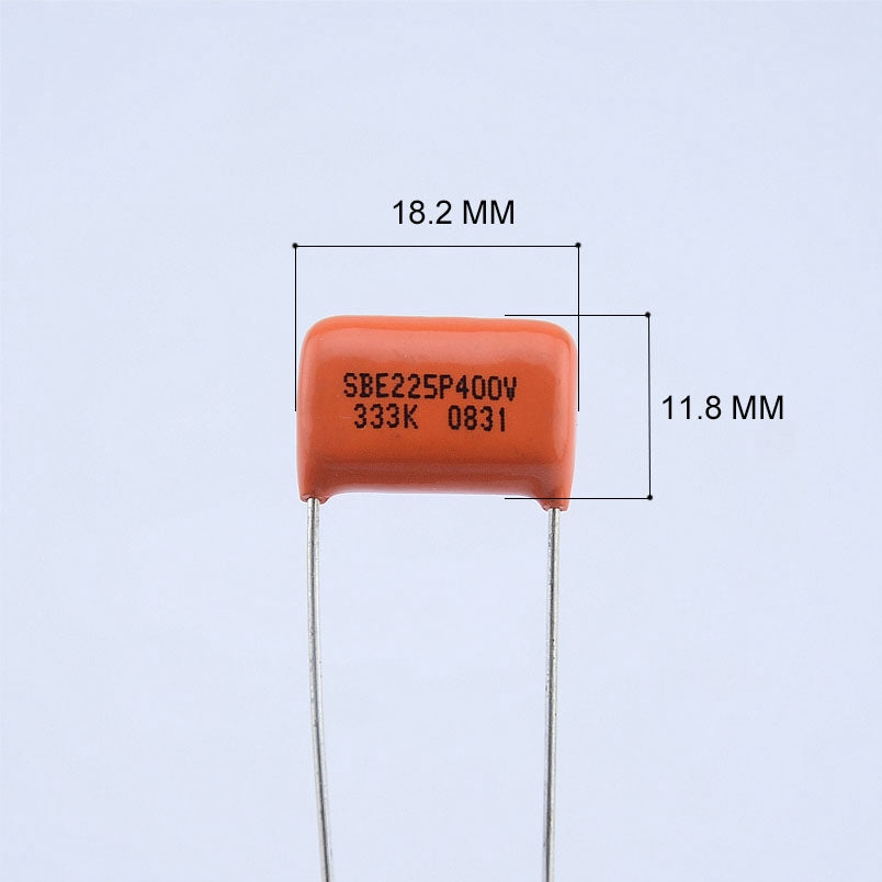 CDE Sprague 333K 0.033UF 400V Guitar Orange Drop Capacitor - Reco Music Malaysia