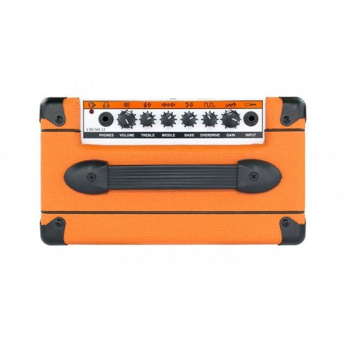 Orange Amps Crush 12 1x6" 12-watt Analogue Guitar Combo Amplifier - Reco Music Malaysia