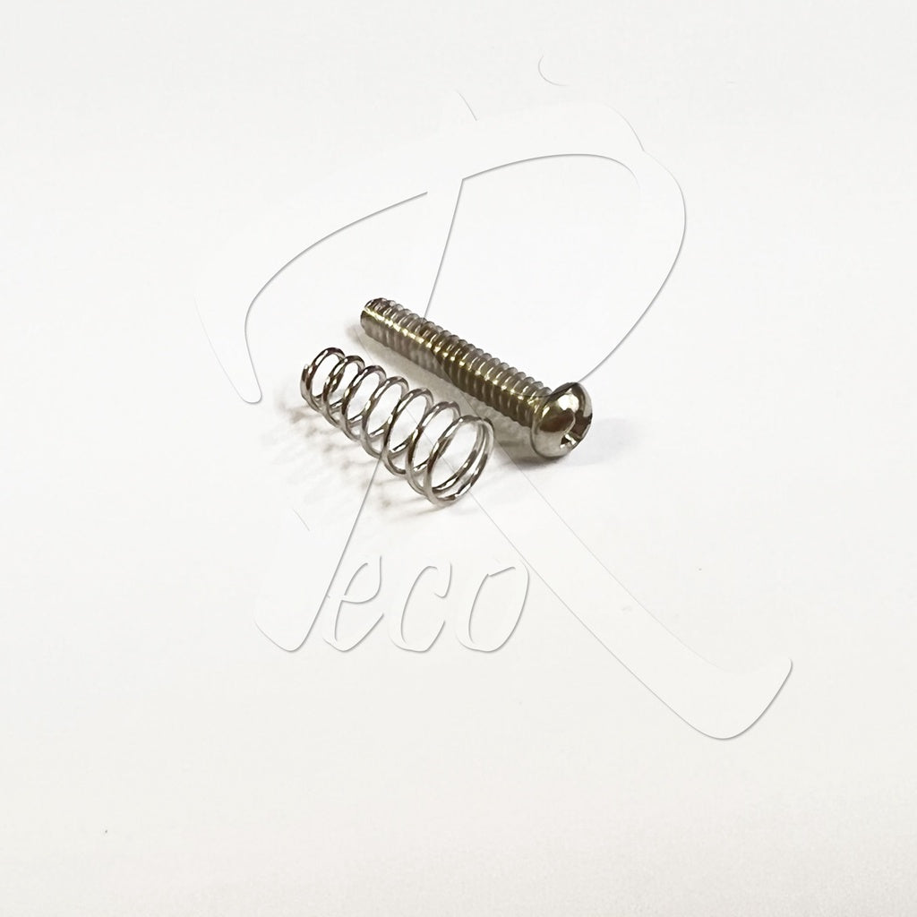 【6pcs】 RM Electric Guitar Single Coil Pickups Height Adjusting Screws with Spring (Black / Chrome / Gold) - Reco Music Malaysia