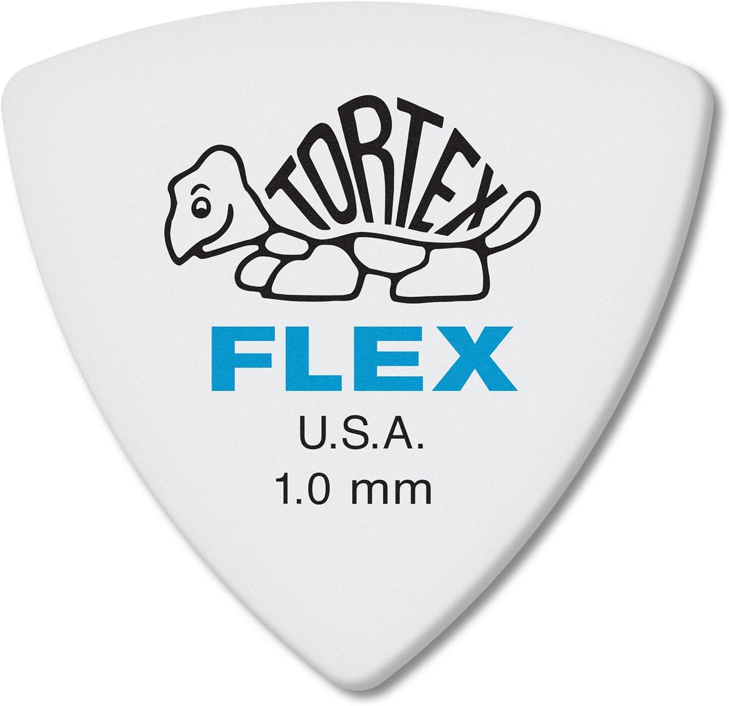 Jim Dunlop 456R100 1.00mm Tortex FLEX Triangle Guitar Pick (5-Pack) - Reco Music Malaysia
