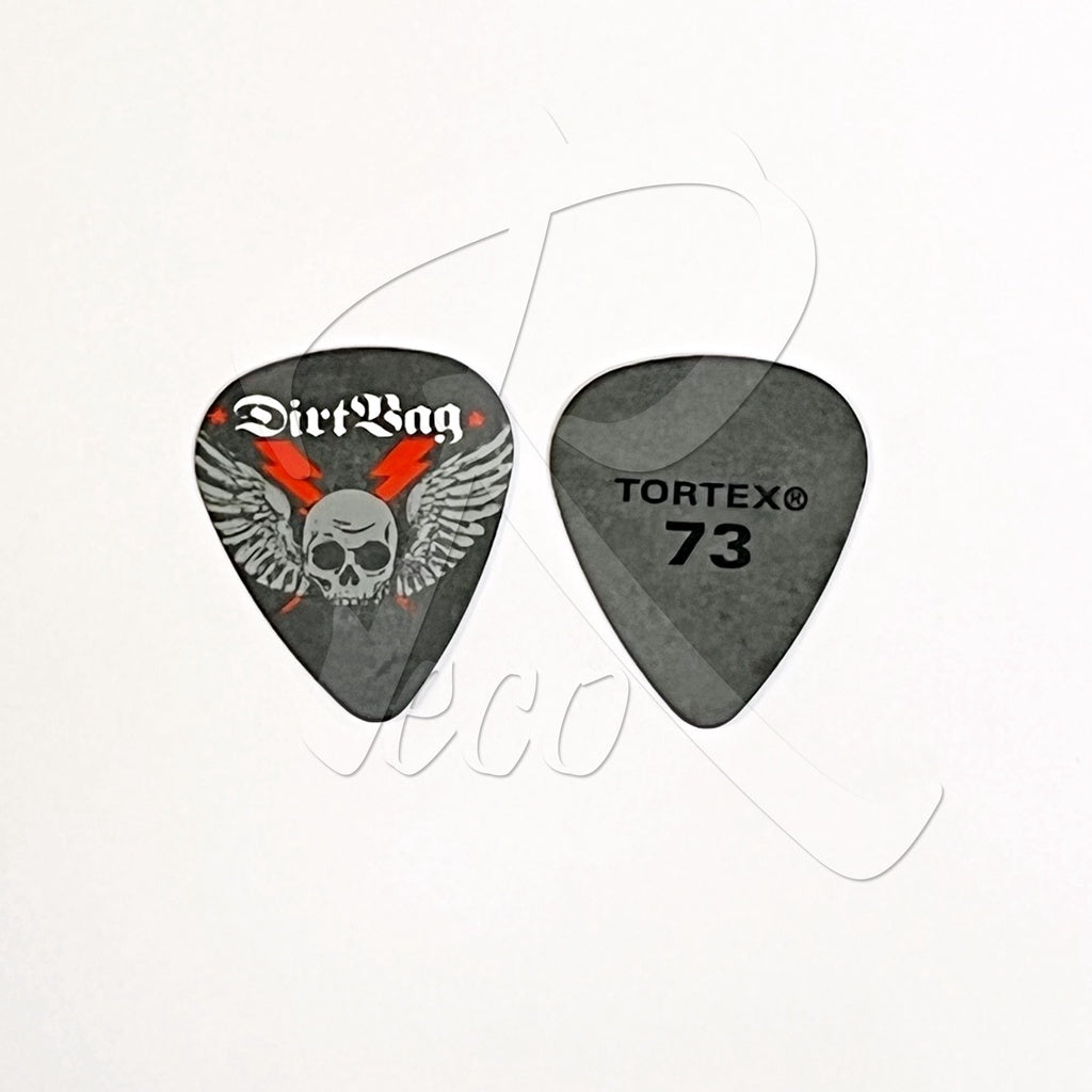 Jim Dunlop Tortex DirtBag Guitar Pick 0.50mm / 0.60mm / 0.73mm (5pcs) - Reco Music Malaysia