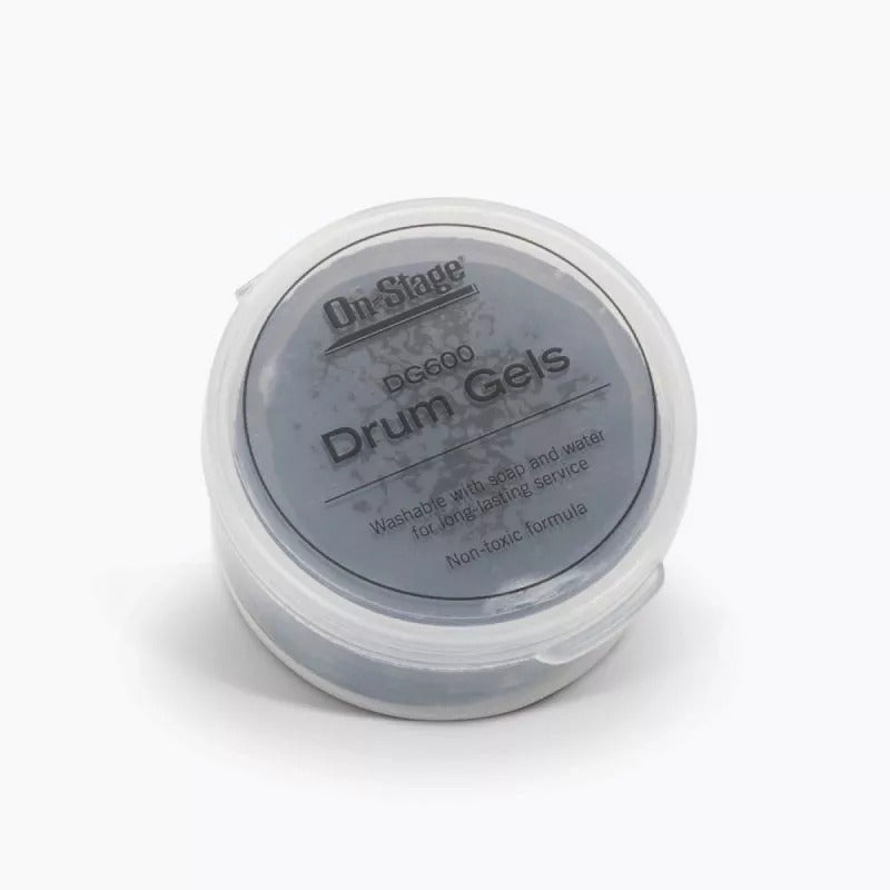 On Stage DG600 Drum Gels Dampening Gel Pads Pack with Container Drum MoonGel Moon Gel Damper Pad - Reco Music Malaysia