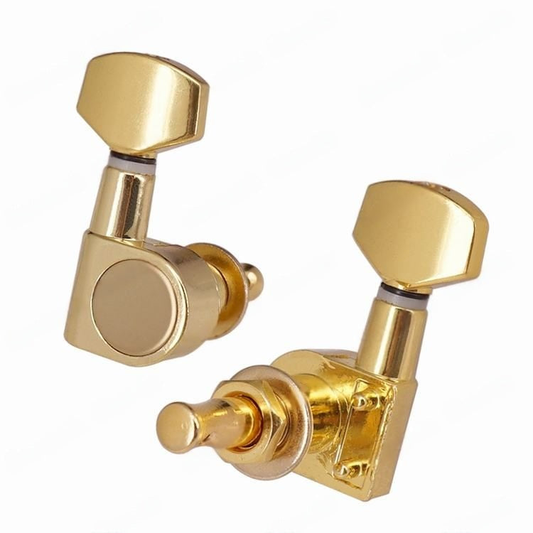 RM SCREWLESS / NO SCREW Acoustic Guitar Machine Head SET Tuning Pegs Tuner 3R3L