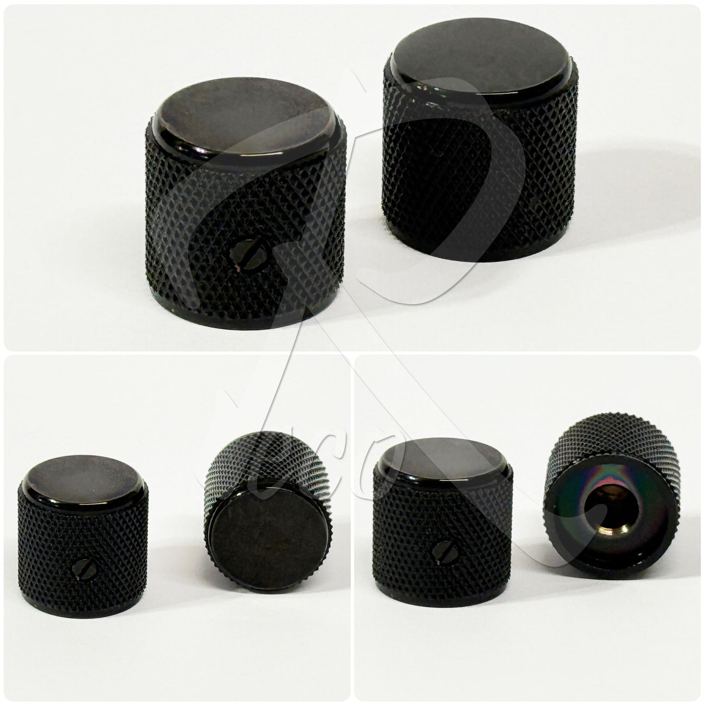 RM HQ Electric Guitar Aluminum Flat Top Knob Volume Tone Control Knob Fender Mexico Player Tele Style - Reco Music Malaysia