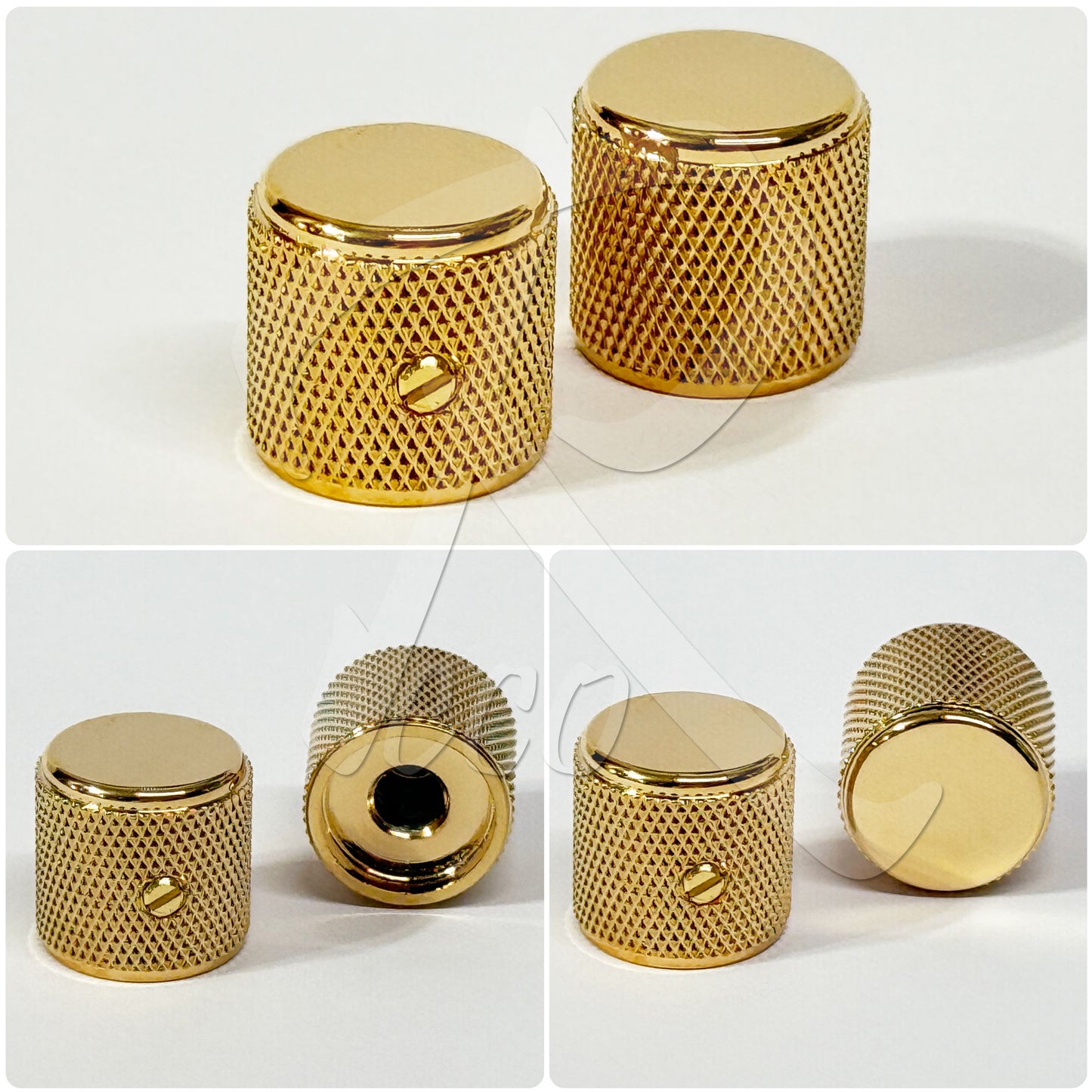 RM HQ Electric Guitar Aluminum Flat Top Knob Volume Tone Control Knob Fender Mexico Player Tele Style - Reco Music Malaysia