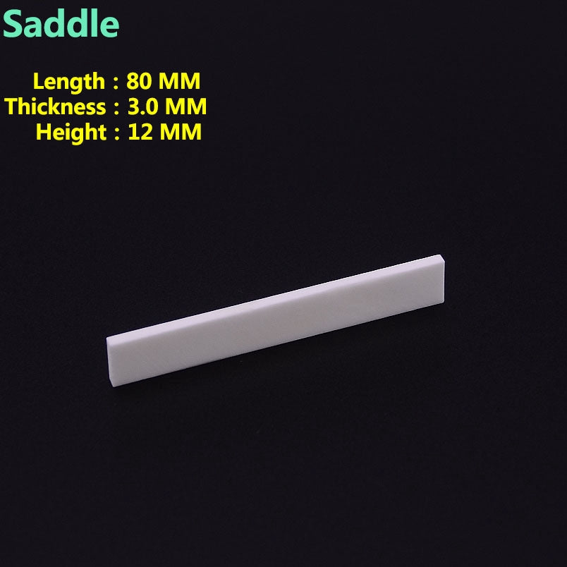RM GF-0786 Guitar BLANK BONE Nut / Saddle - Reco Music Malaysia
