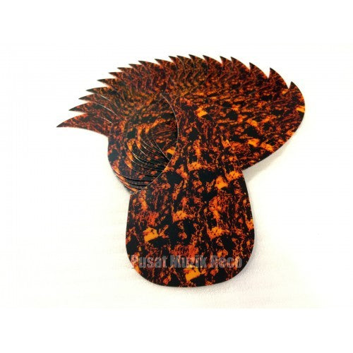 RM F15 Acoustic Guitar Pickguard, Brown - Reco Music Malaysia