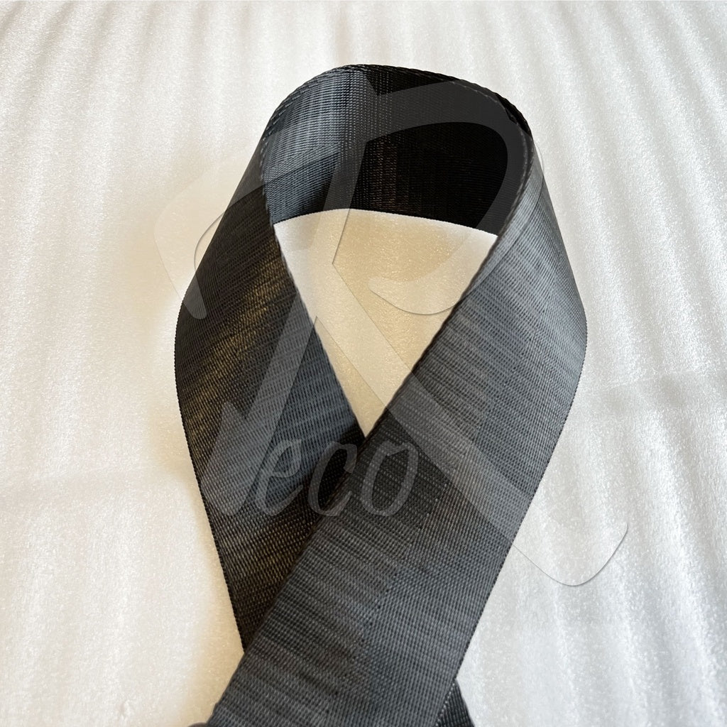 RM Basic Black Acoustic Electric Guitar Strap Seatbelt Material - Reco Music Malaysia