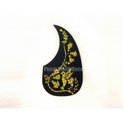 RM A11 Acoustic Guitar Pickguard, Gold Bird - Reco Music Malaysia