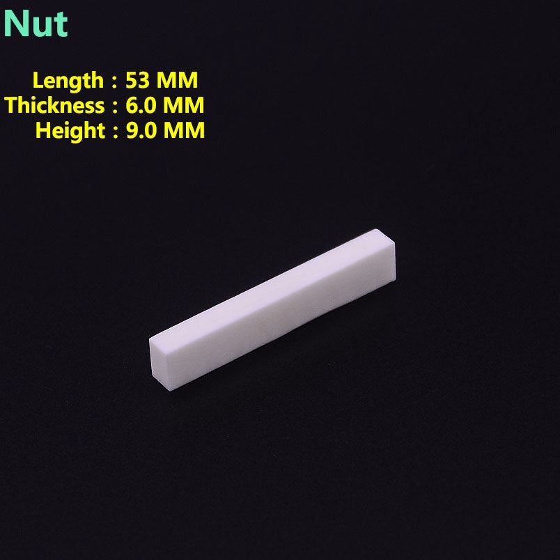 RM GF-0786 Guitar BLANK BONE Nut / Saddle - Reco Music Malaysia