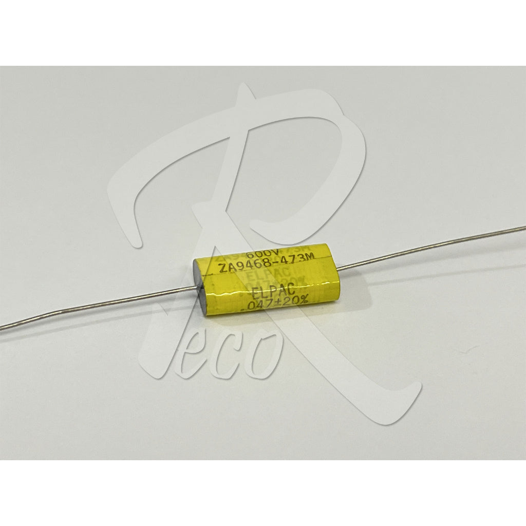 Genuine USA Elpac 0.047UF 473K 600V Vintage Guitar Tone Capacitor - Reco Music Malaysia