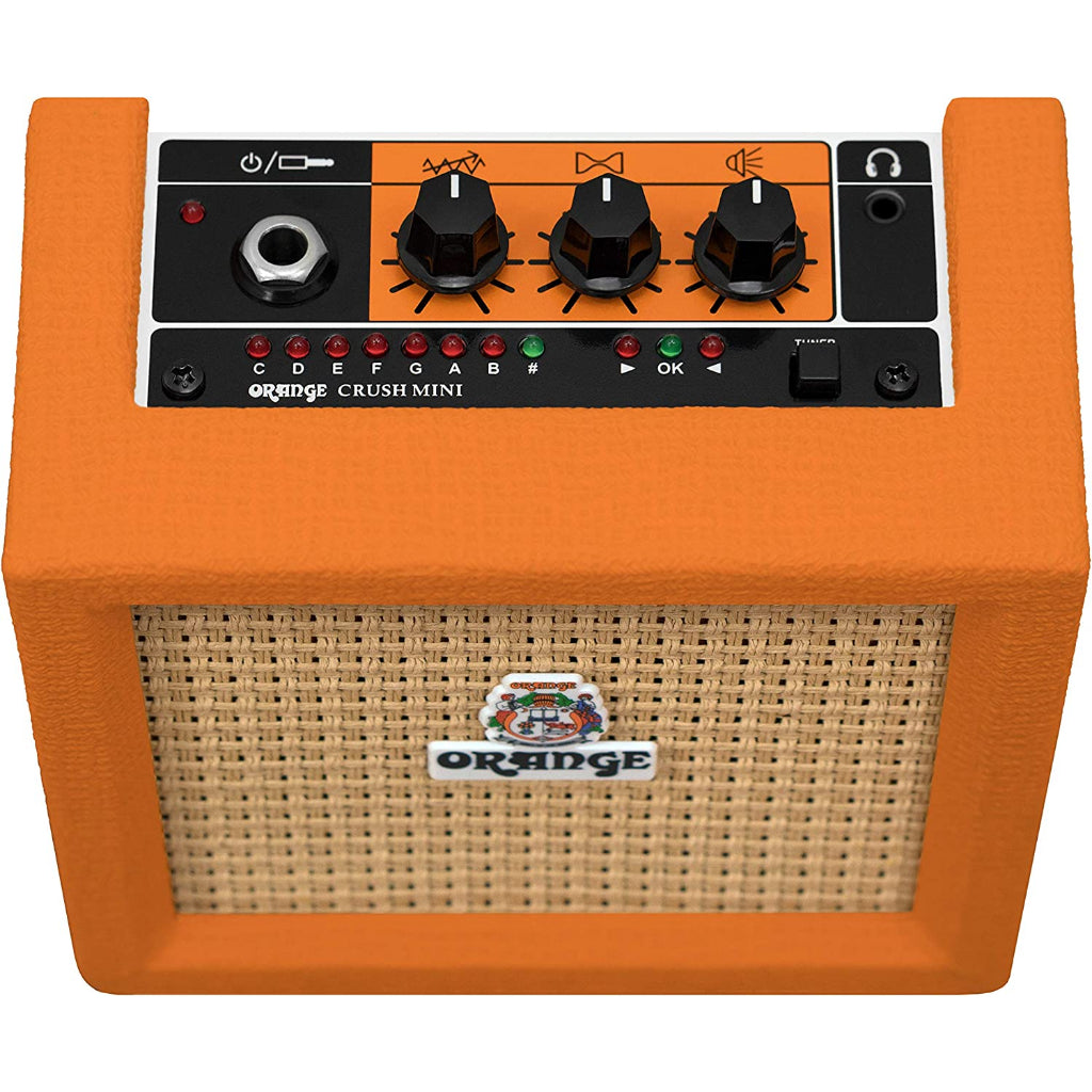 Orange Amplification Crush Mini 3-Watt Battery Powered Guitar Combo Amplifier - Reco Music Malaysia