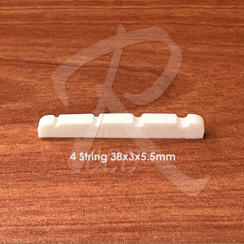 RM 4 STRING 5 STRING Electric BASS Guitar Top BONE Nut