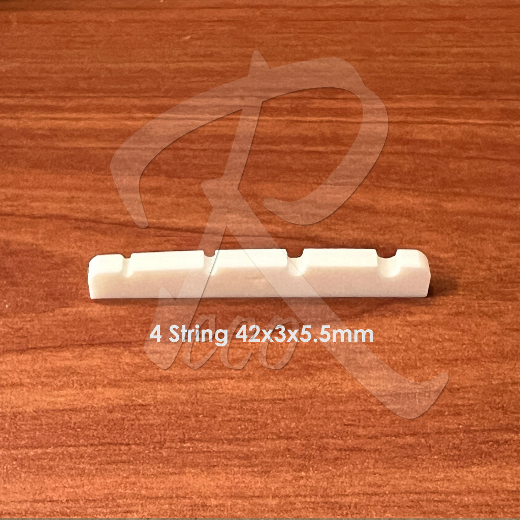 RM 4 STRING 5 STRING Electric BASS Guitar Top BONE Nut