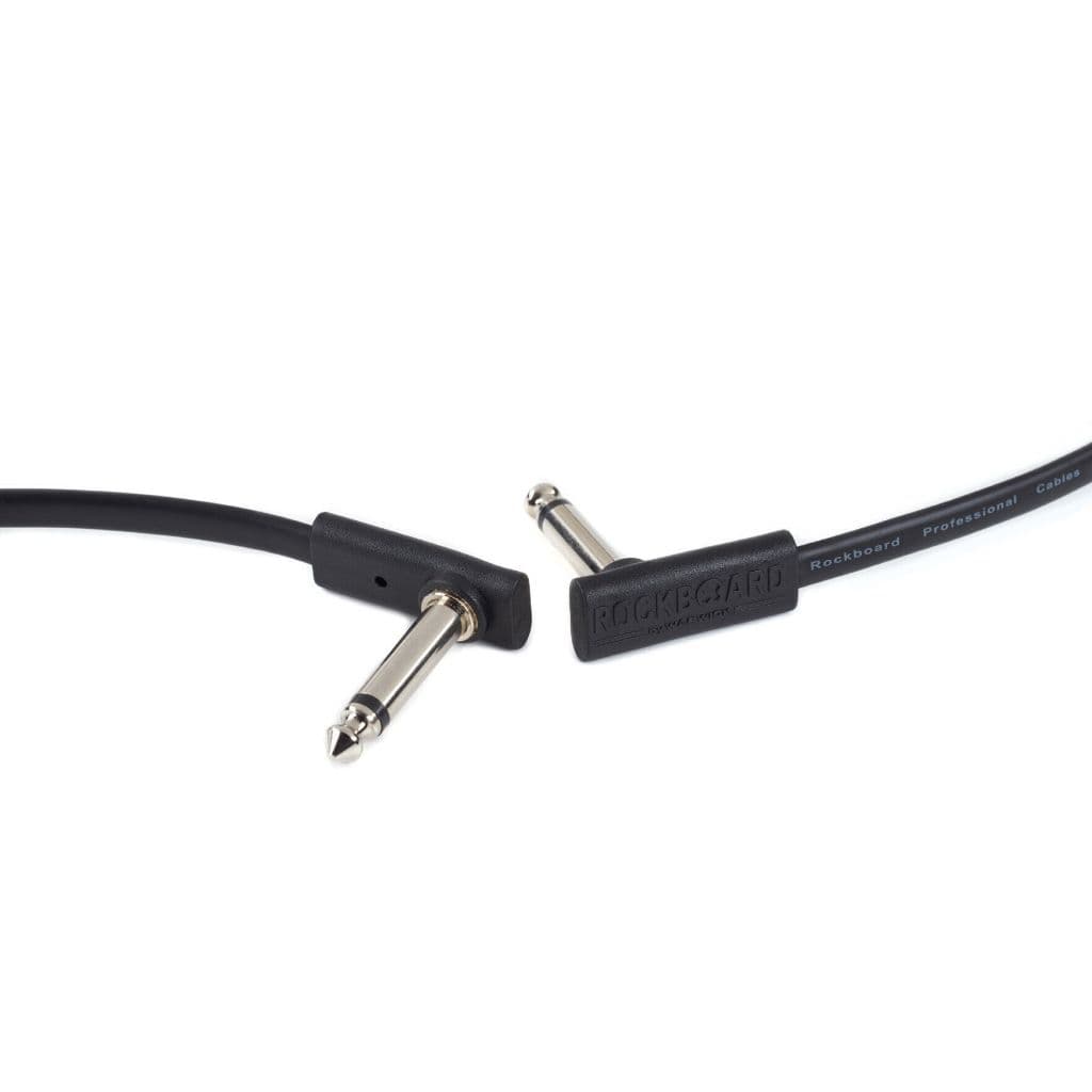 *Warwick RockBoard Flat Patch Cable, Black, 5cm - Reco Music Malaysia