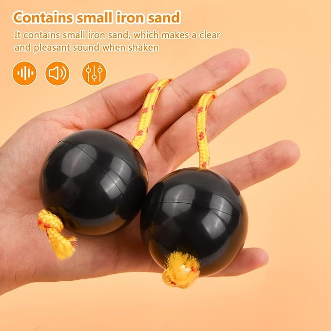 RM Asalato Kashaka Rhythmic Balls Shaker Percussion - Reco Music Malaysia