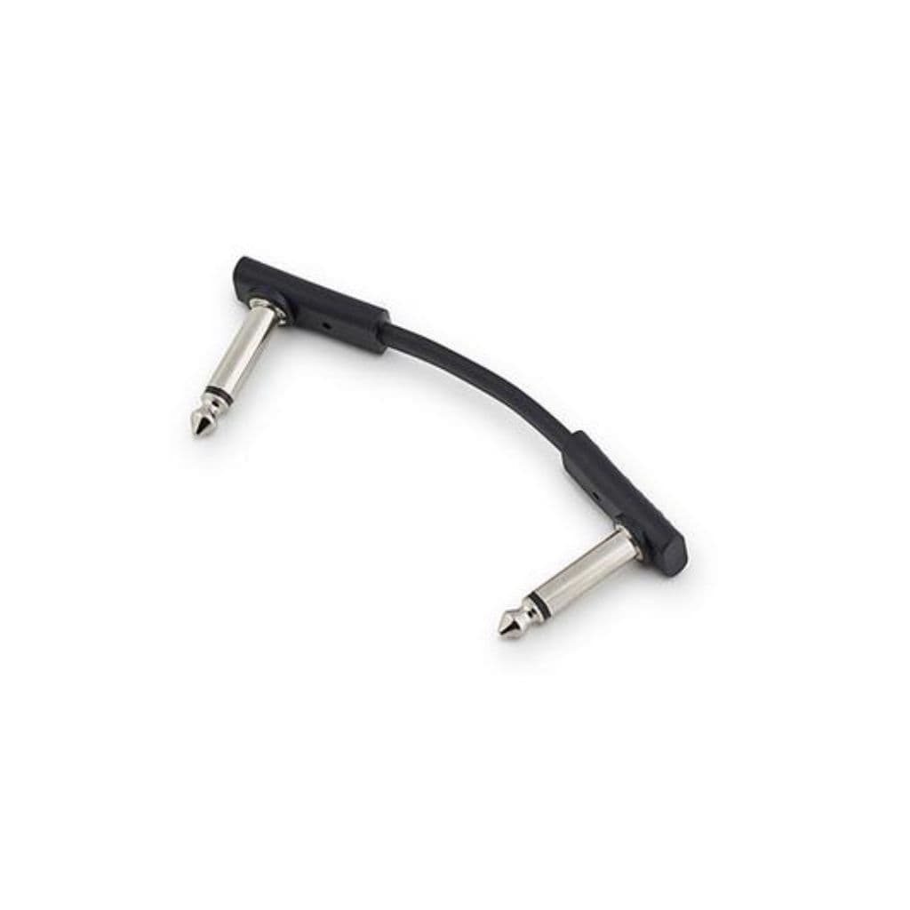 *Warwick RockBoard Flat Patch Cable, Black, 5cm - Reco Music Malaysia