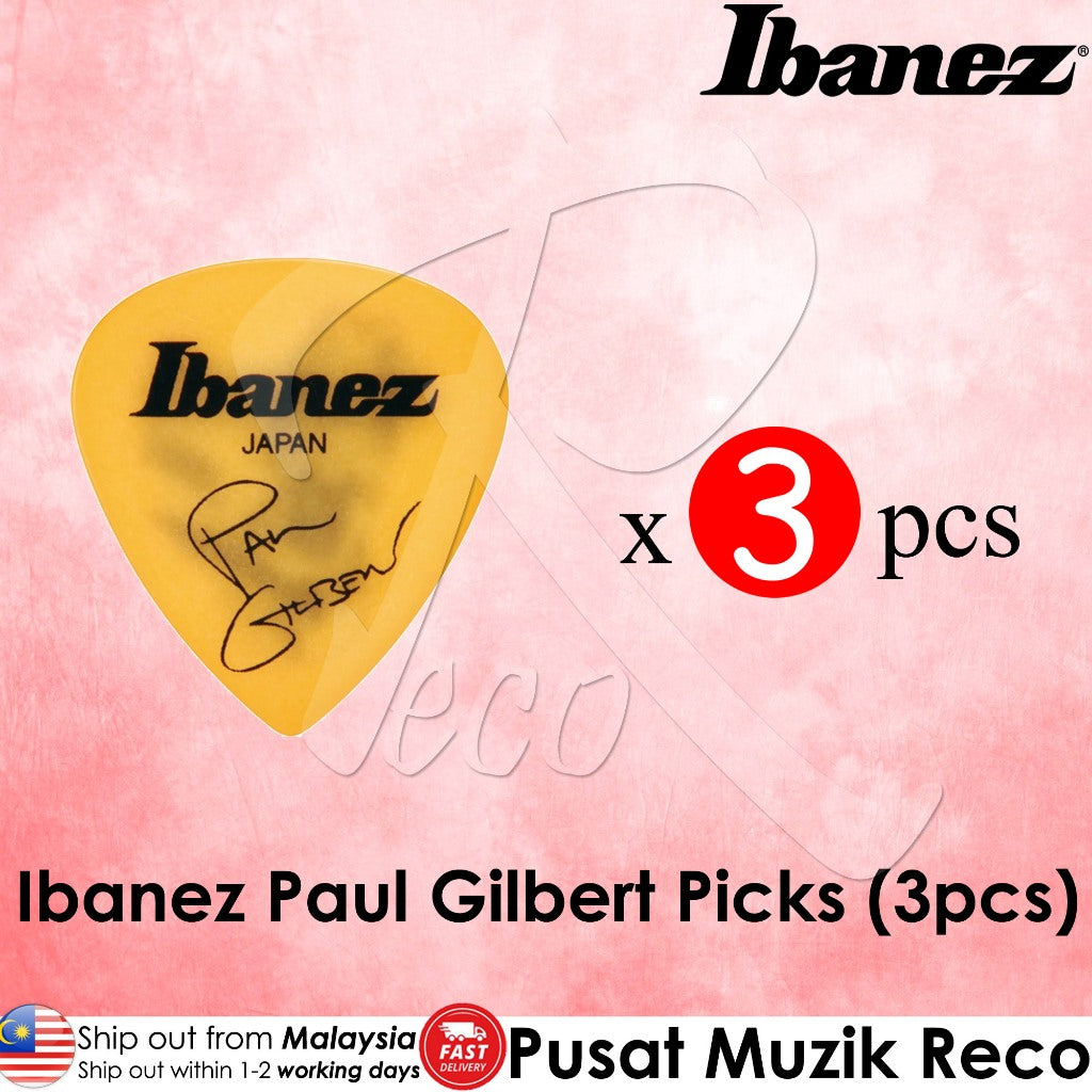 Ibanez B1000PG Paul Gilbert Signature Guitar Picks (3pcs)【Made in Japan】