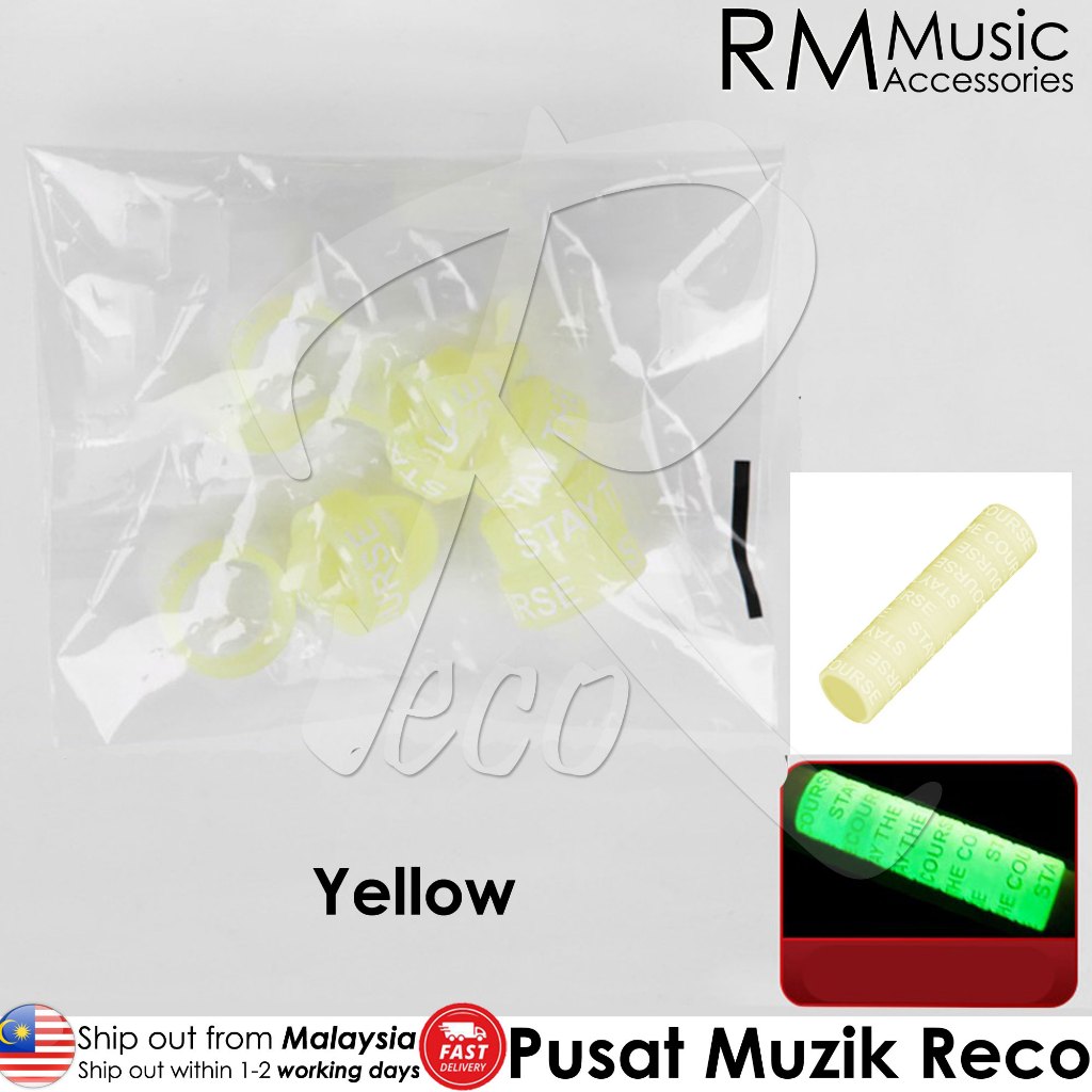 RM Drumstick Non Slip Luminous O Shape Silicone Ring