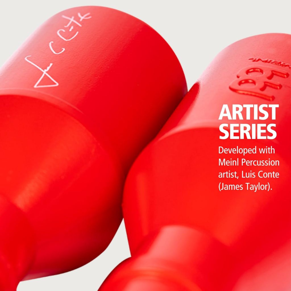 Meinl Percussion SH5R Red Luis Conte Artist Series STUDIO Shaker - Reco Music Malaysia