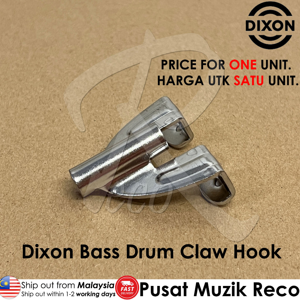 Dixon Bass Drum Claw Hook Bass Drum Tuning Claw PDZC3A PDZC3E - Reco Music Malaysia