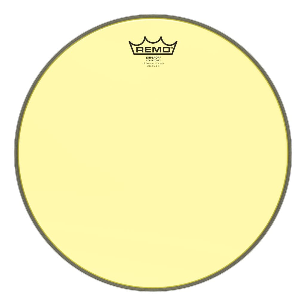 *Remo BE-0314-CT-YE 14" Emperor Colortone Yellow Drum Head - Reco Music Malaysia