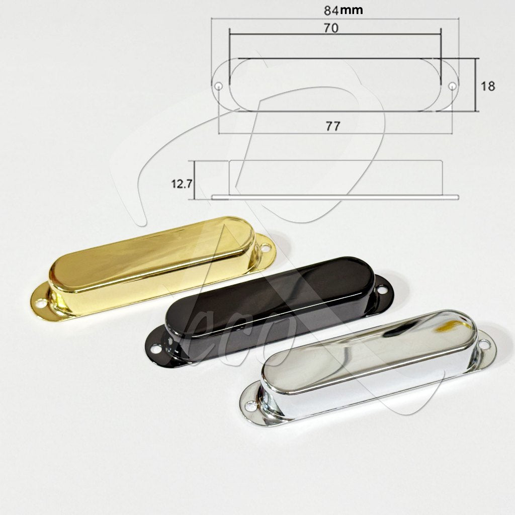 RM GM6884 ST Single Coil Closed Brass Pickup Cover - Reco Music Malaysia
