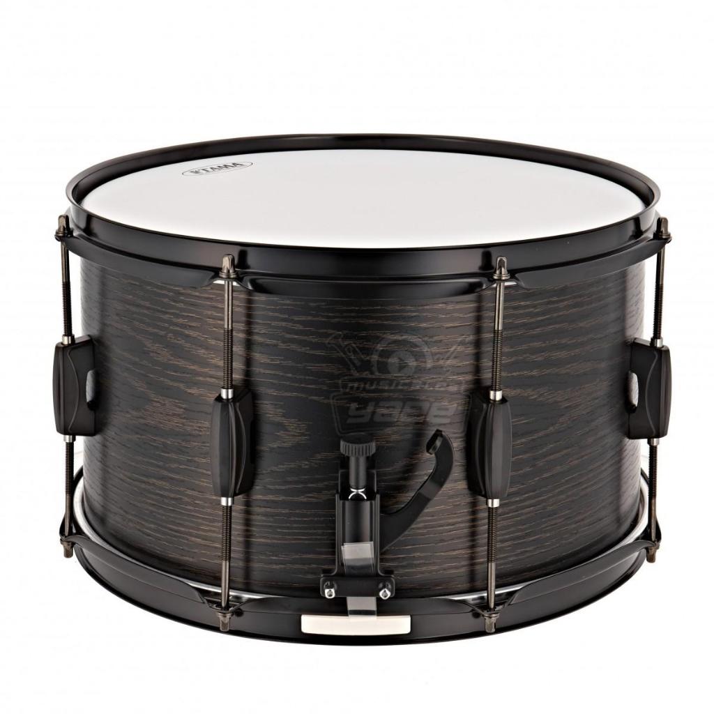 Tama WP148BK-BOW Woodworks 14″X 8″ Snare Drums, Black Oak Wrap - Reco Music Malaysia