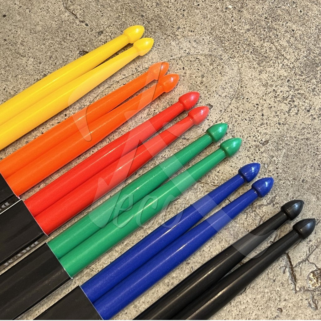 RM NYLON Drumsticks Budget Colorful Drumstick (1 Pair) - Reco Music Malaysia