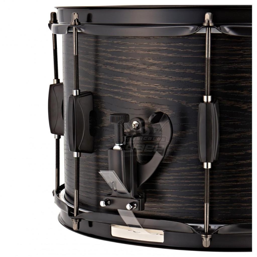 Tama WP148BK-BOW Woodworks 14″X 8″ Snare Drums, Black Oak Wrap - Reco Music Malaysia