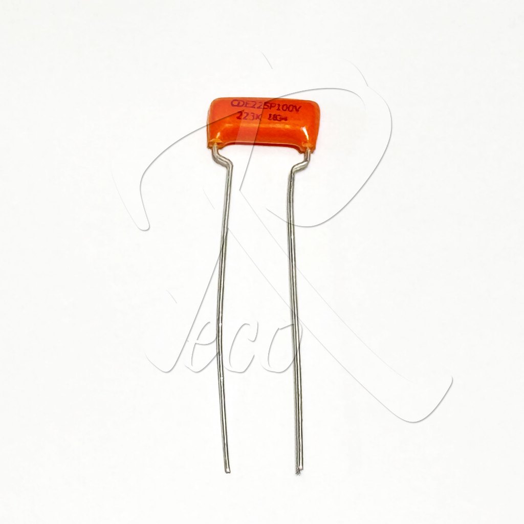 CDE Sprague 223K 0.022UF 100V Guitar Orange Drop Capacitor - Reco Music Malaysia