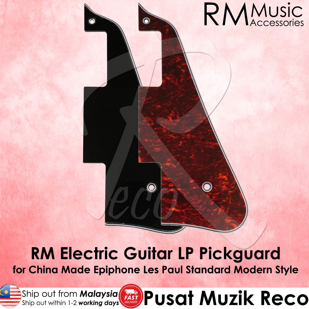 RM LP Electric Guitar Pickguard For China Made Epiphone Les Paul Standard - Reco Music Malaysia