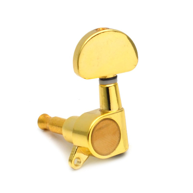 RM Acoustic Electric Guitar SINGLE Machine Head Tuning Peg (Black / Chrome / Gold)
