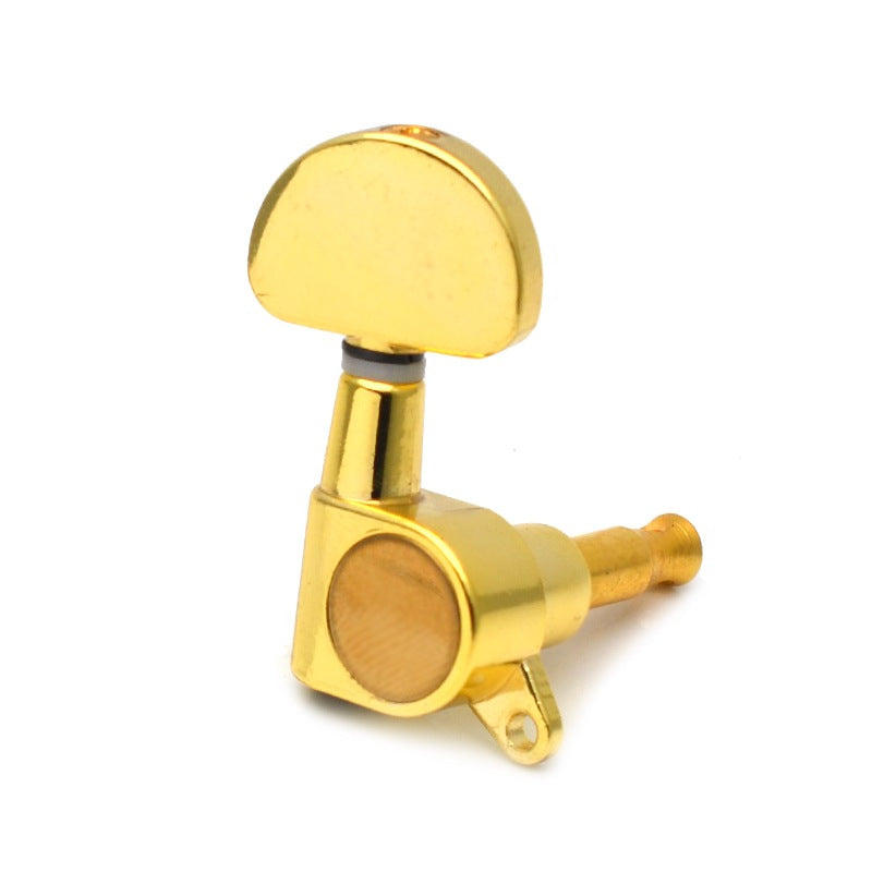 RM Acoustic Electric Guitar SINGLE Machine Head Tuning Peg (Black / Chrome / Gold)
