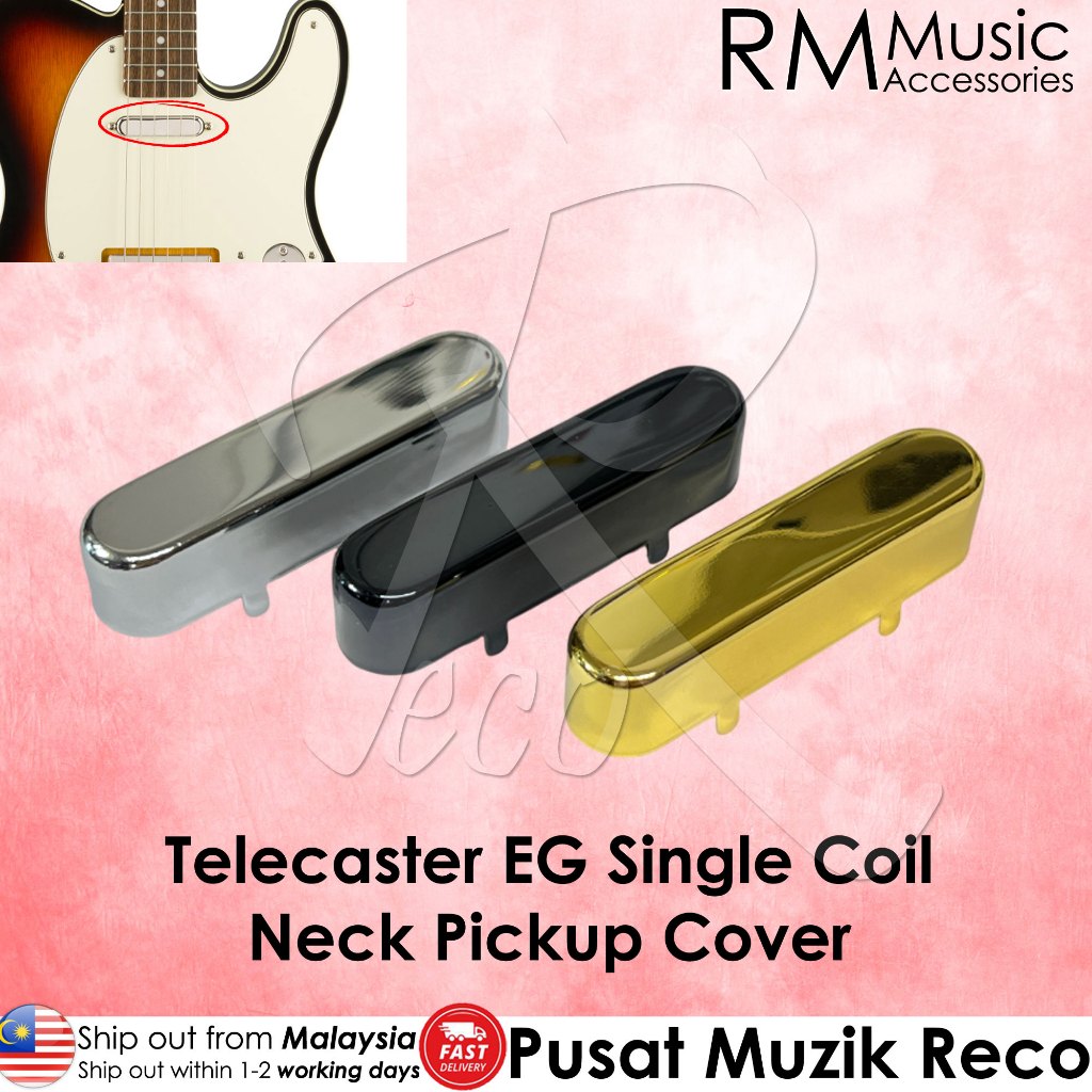 RM 7C-2794 Telecaster Electric Guitar Neck Pickup Metal Cover - Reco Music Malaysia
