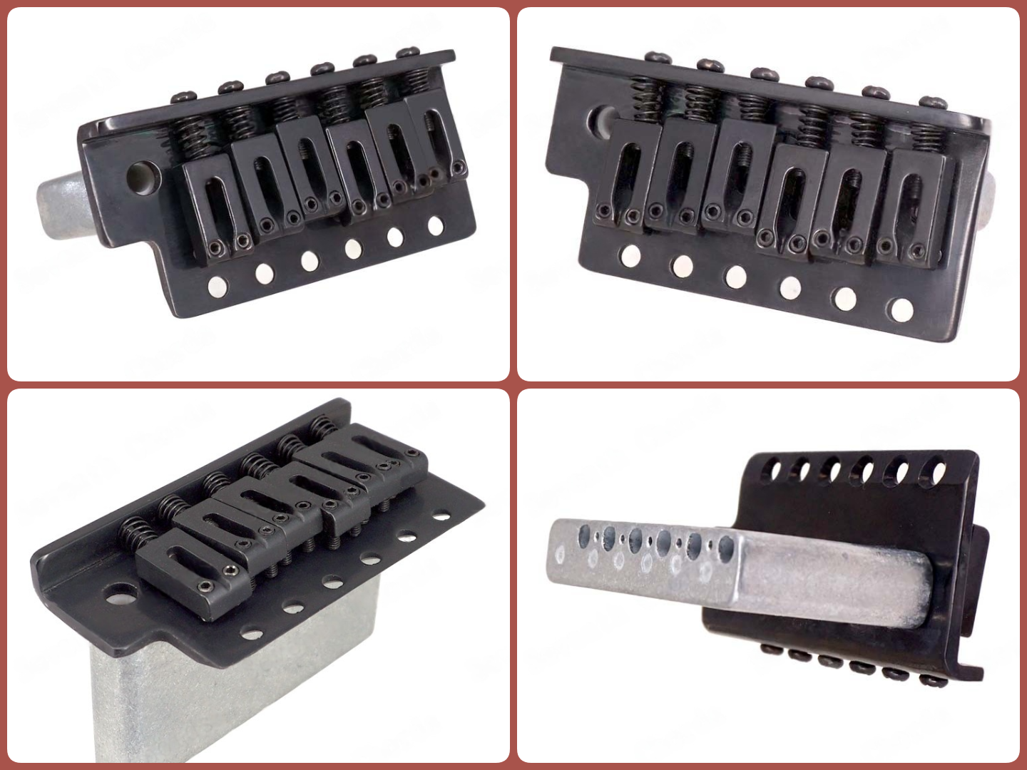 RM RTB80 Electric Guitar THICK BLOCK Tremolo Bridge System Set