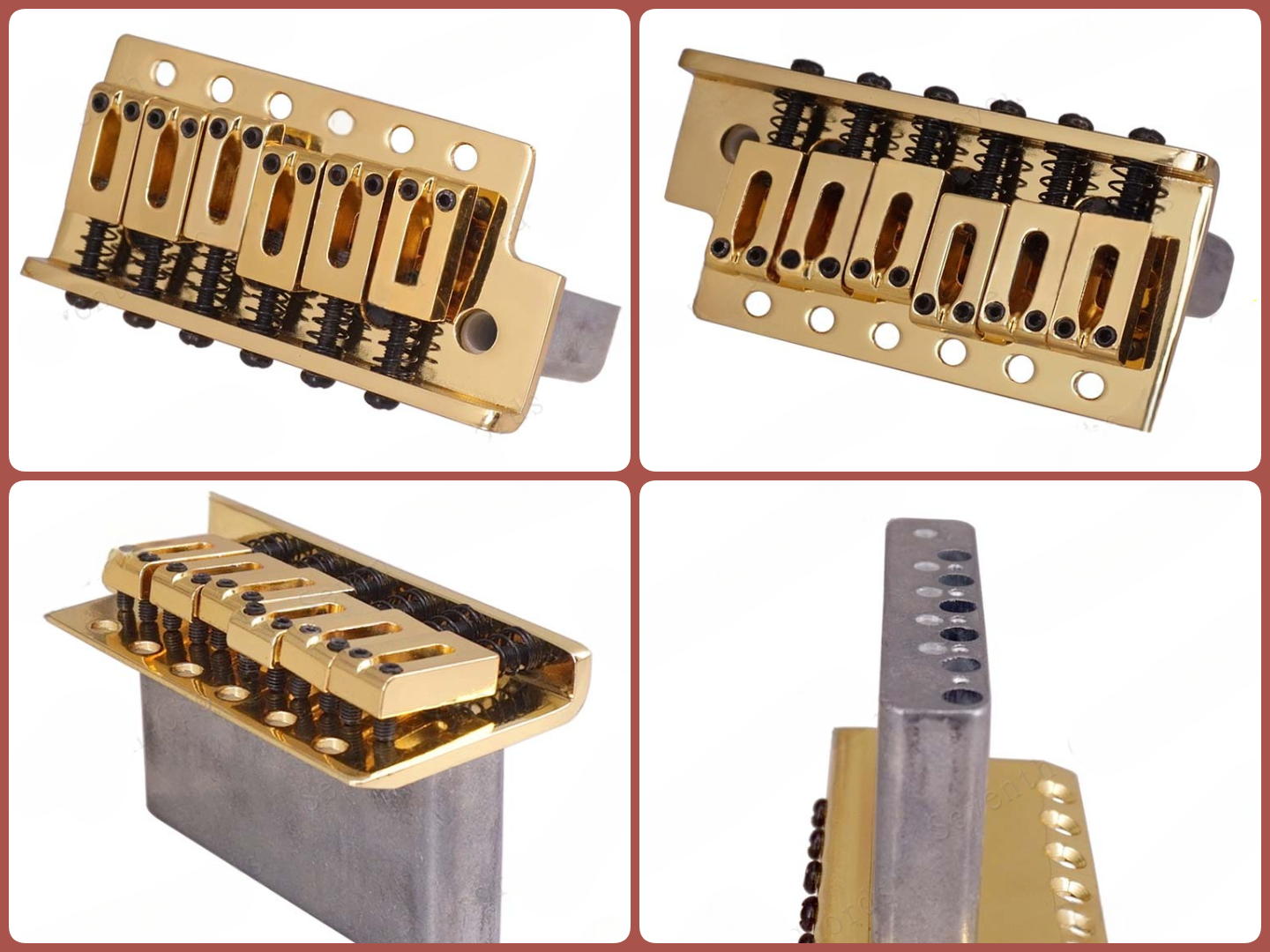 RM RTB80 Electric Guitar THICK BLOCK Tremolo Bridge System Set