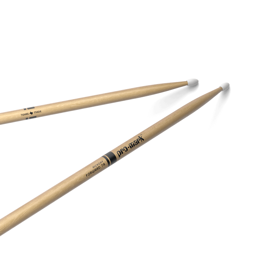 Promark TX7AN Classic Forward Hickory 7A Drumstick, Nylon Tip - Reco Music Malaysia