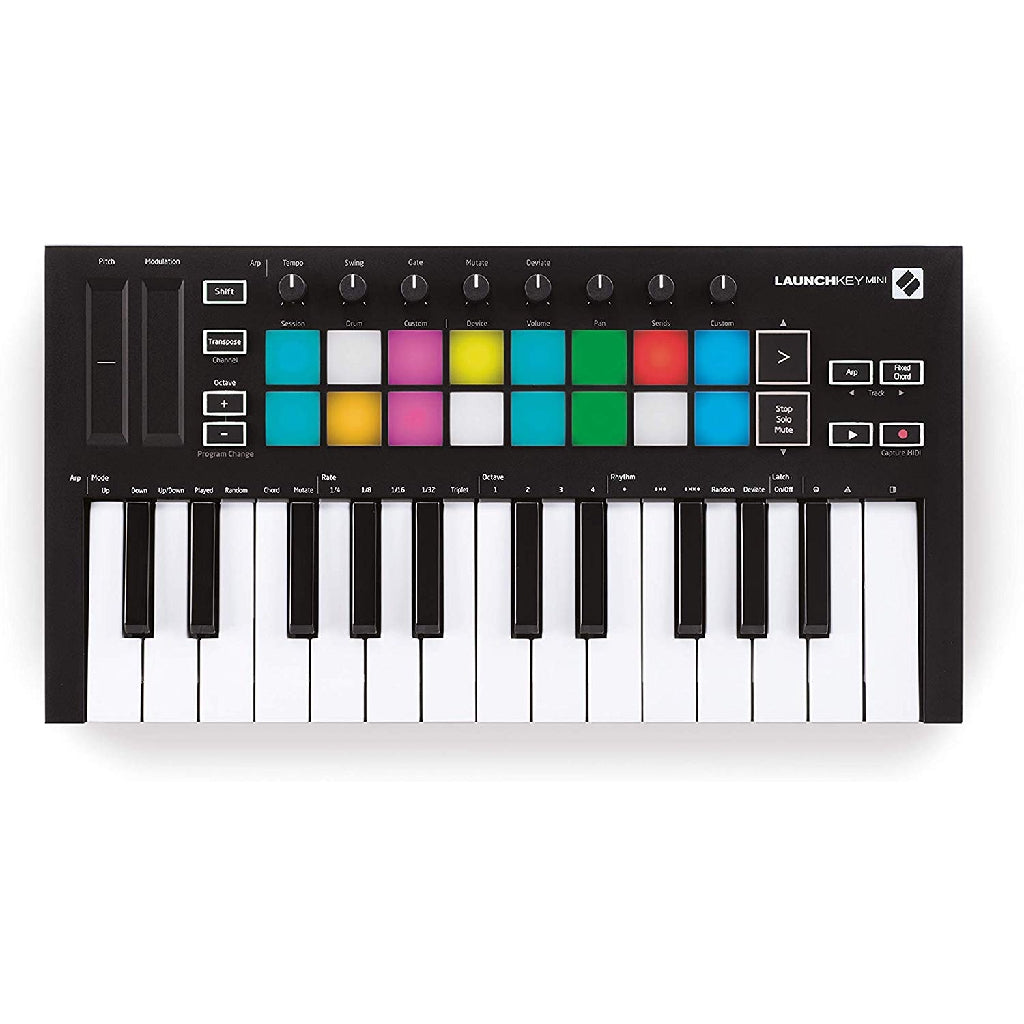Novation Launchkey Mini MK3 25-mini-key Keyboard Controller - Reco Music Malaysia