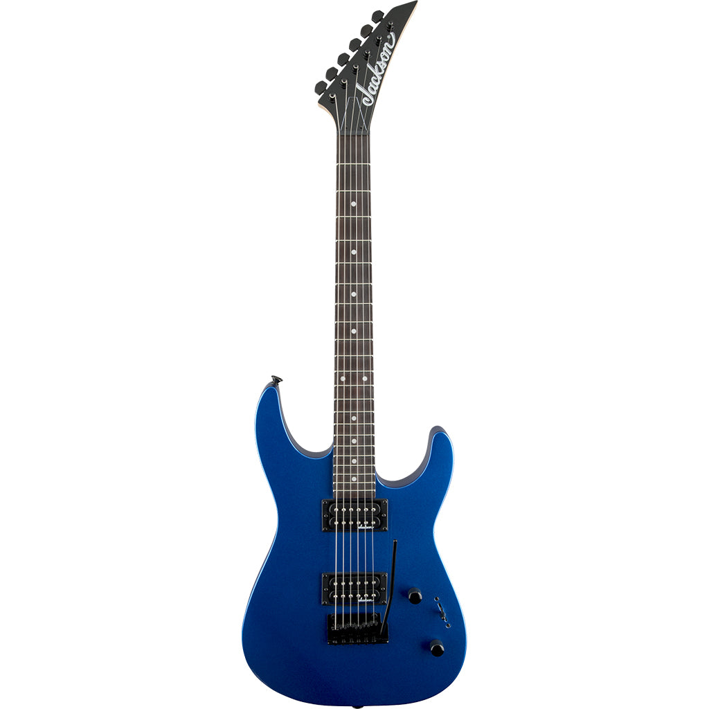 Jackson JS11 JS Series Dinky Metallic Blue Electric Guitar with Tremolo Amaranth - Reco Music Malaysia