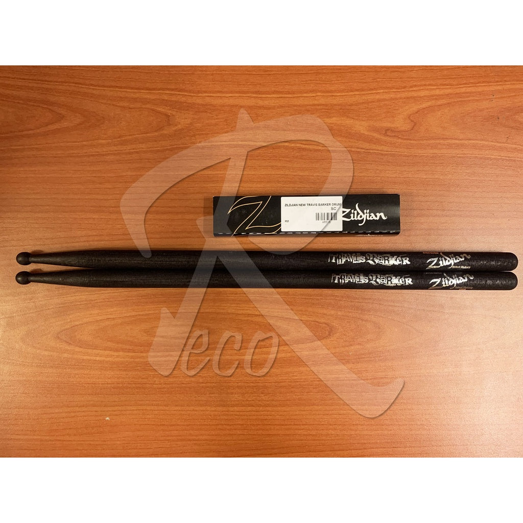 Zildjian ZASTBLK Travis Barker Artist Series Black Drumstick【MADE IN USA】- Reco Music Malaysia