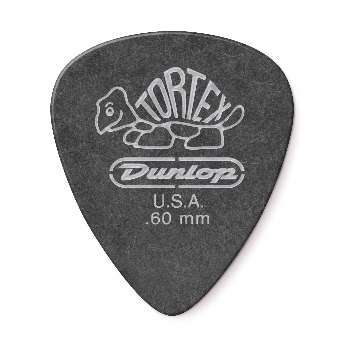 Dunlop 488P.60 Tortex Pitch Black Standard Guitar Picks Player Pack (12pcs) | Reco Music Malaysia