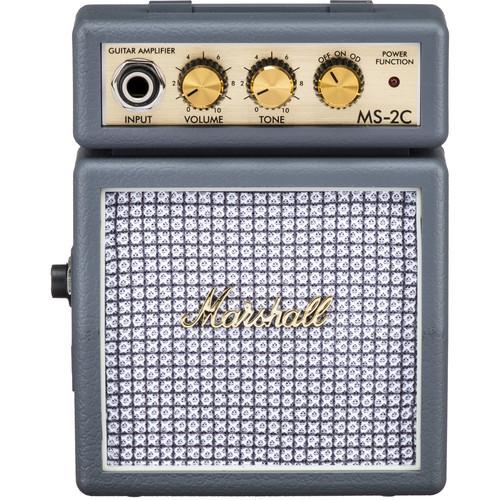 Marshall MS-2C 1W Battery Powered Micro Guitar Amplifier (MS2C) | Reco Music Malaysia