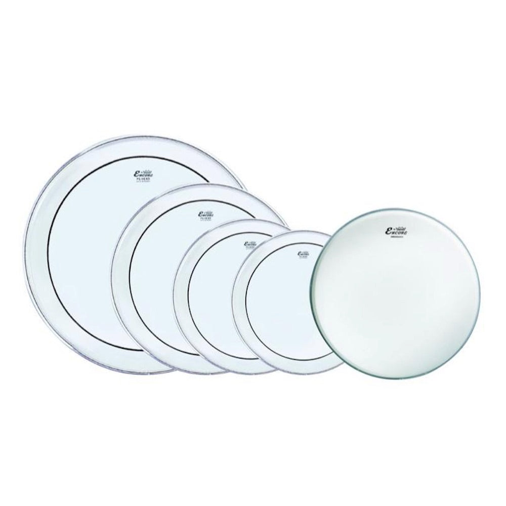 Remo Encore EN-PS10-PP Drum Head Set Pro Pack 12" 13" 14" 16" 22" Drumhead - Reco Music Malaysia