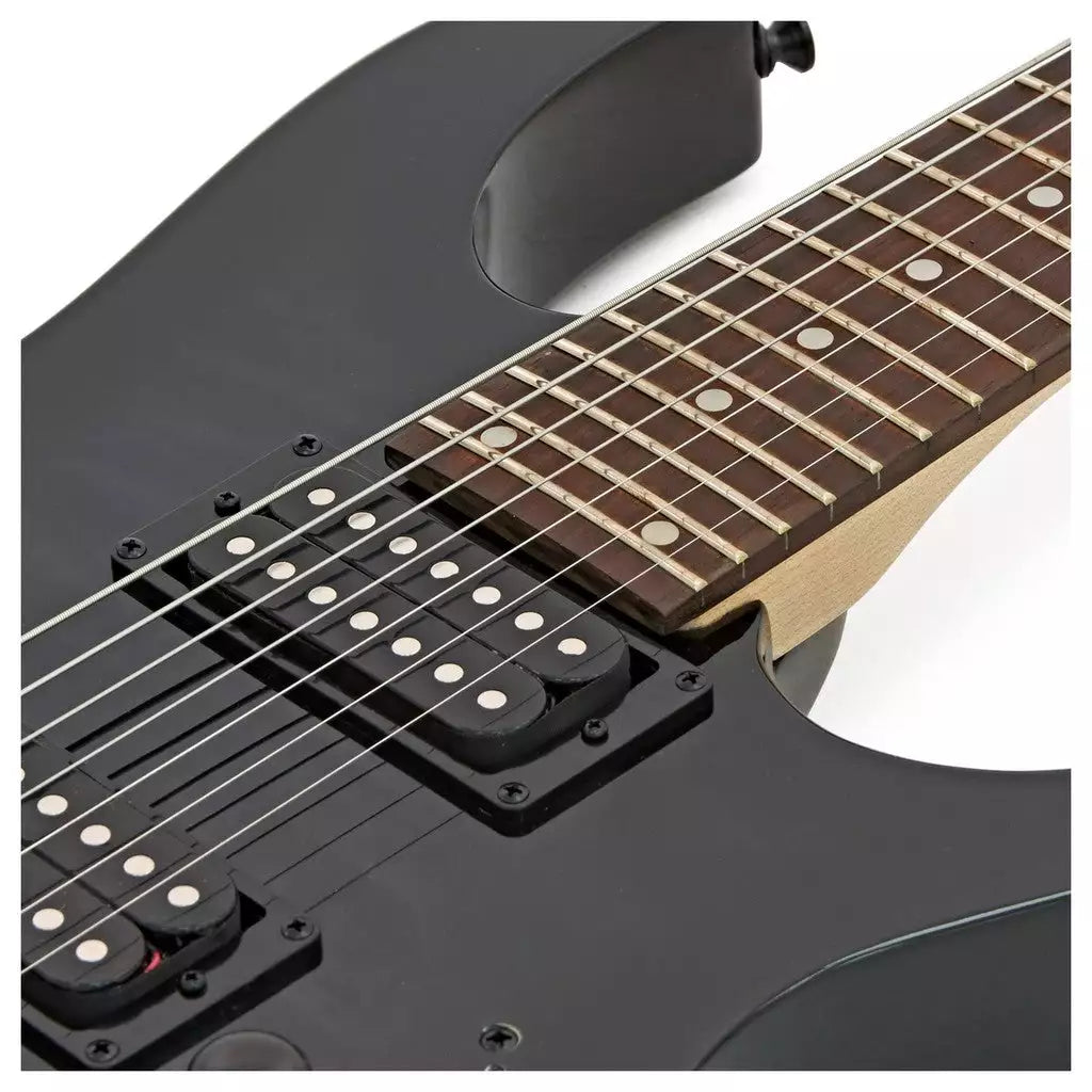 Ibanez GRG7221QA TKS 7 String 24 Frets Electric Guitar Transparent Black Sunburst - Reco Music Malaysia