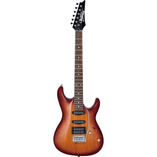 Ibanez GSA60 BS Brown Sunburst Electric Guitar with Tremolo Agathis Body HSS Pickup(GSA60-BS) - Reco Music Malaysia