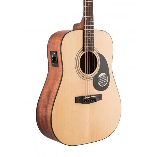 Cort AD810E NS Semi-Acoustic Guitar - Natural Satin | Reco Music Malaysia