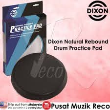Dixon 12inch Natural Rebound Drum Practice Pad - Reco Music Malaysia