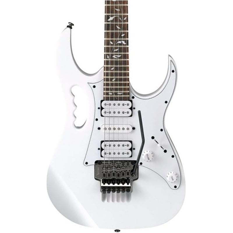 Ibanez JEMJRV2-WH Steve Vai Signature Electric Guitar - White - Reco Music Malaysia