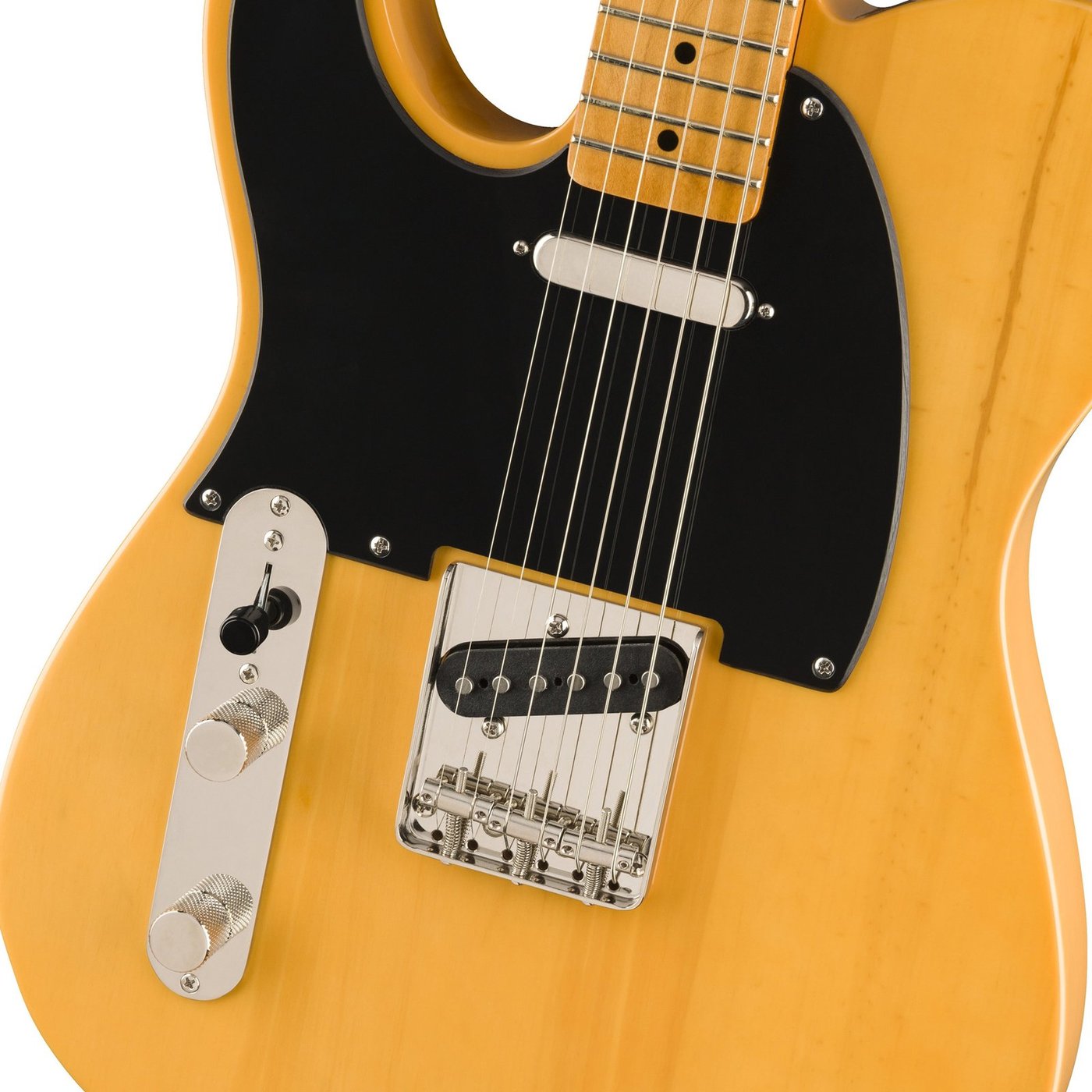 Fender Squier 0374030550 Classic Vibe 50s Telecaster Electric Guitar Butterscotch Blonde Maple FB - Reco Music Malaysia